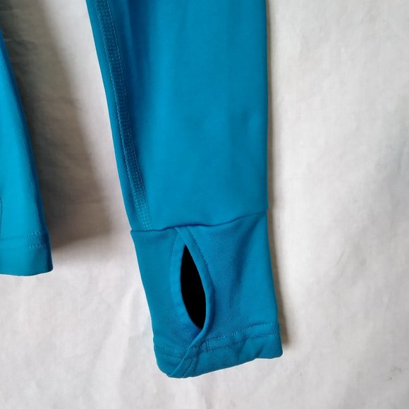 UNDER ARMOUR FITTED COLD GEAR LADIES 3/4 ZIP SZ XS - Picture 4 of 8